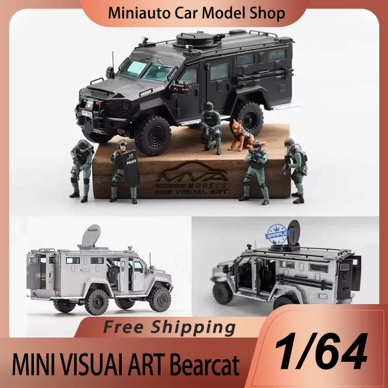New Mini Visuai Art 1:64 Bearcat Armored Vehicle Alloy Miniature Diecast Model Special Police Explosion-Proof Vehicle Toys Gift
New Mini Visuai Art 1:64 Bearcat Armored Vehicle Alloy Miniature Diecast Model Special Police Explosion-Proof Vehicle Toys Gift