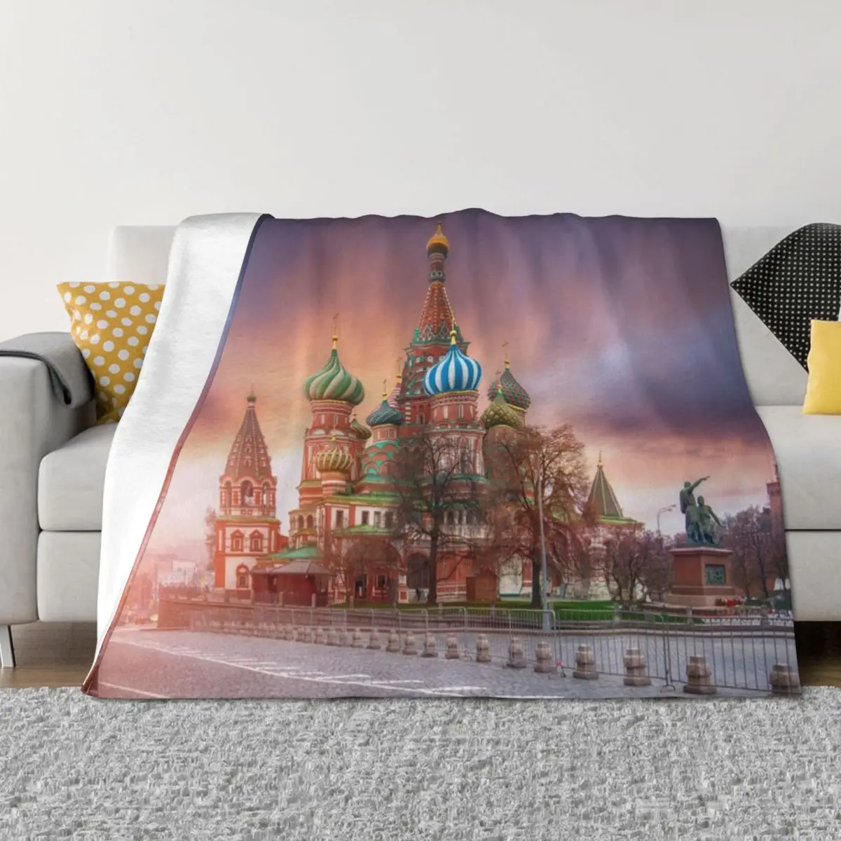 Saint Basil's Cathedral in Moscow, Russia Throw Blanket Blankets For Baby Decoratives Decorative Beds Moving Blankets
Saint Basil's Cathedral in Moscow, Russia Throw Blanket Blankets For Baby Decoratives Decorative Beds Moving Blankets