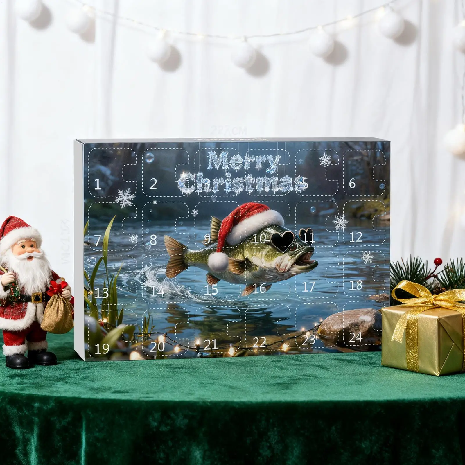 Christmas Countdown Calendar Fishing 24 Days Advent Countdown To Christmas Fishing Lure Tackle Kit For Dad Boyfriend Teens Men
Christmas Countdown Calendar Fishing 24 Days Advent Countdown To Christmas Fishing Lure Tackle Kit For Dad Boyfriend Teens Men