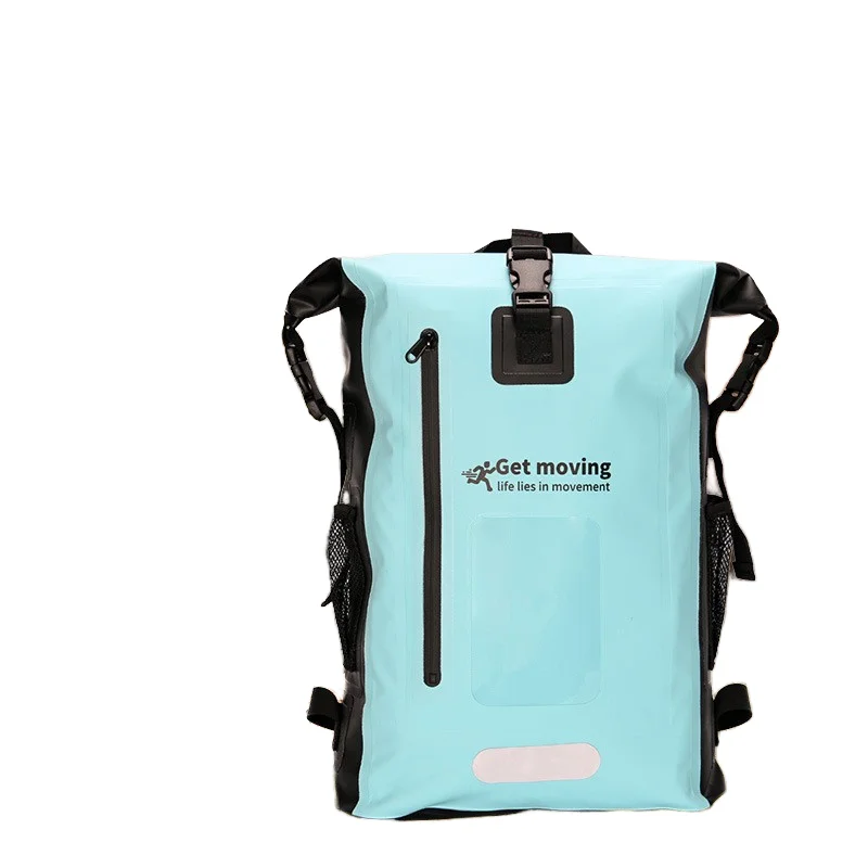 Waterproof PVC Backpack with Carbon Fiber Transparent Window Mobile Phone Storage Bag for Seaside Beach Outdoor Sports
Waterproof PVC Backpack with Carbon Fiber Transparent Window Mobile Phone Storage Bag for Seaside Beach Outdoor Sports