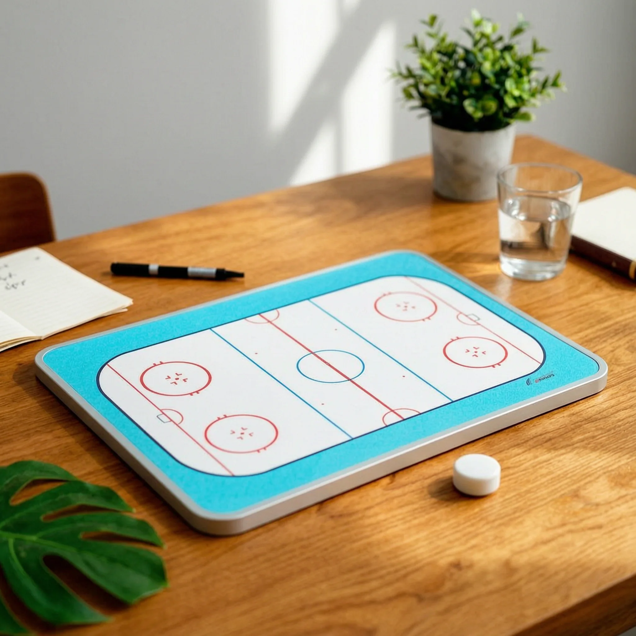Folding Hockey Desk Board Foldable Hockey Coaching Board Sports Training Gear Tabletop Easy to Clean for Practice
Folding Hockey Desk Board Foldable Hockey Coaching Board Sports Training Gear Tabletop Easy to Clean for Practice