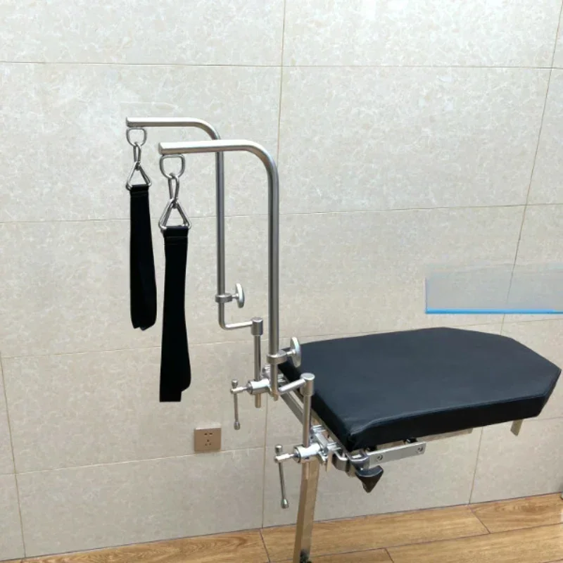 Hospital Room Operating Bed Accessories 304 Stainless Steel Stone Cutting Position Hanging Leg Rack Double-Sided
Hospital Room Operating Bed Accessories 304 Stainless Steel Stone Cutting Position Hanging Leg Rack Double-Sided