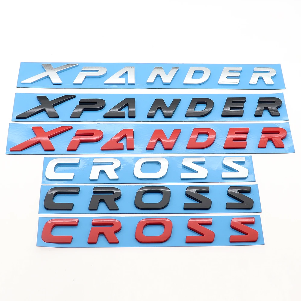 1PC 3D ABS XPANDER CROSS Car Letter Front Hood Logo Sticker Tail Bumper Badge Auto Rear Trunk Emblem Accessories SL
1PC 3D ABS XPANDER CROSS Car Letter Front Hood Logo Sticker Tail Bumper Badge Auto Rear Trunk Emblem Accessories SL