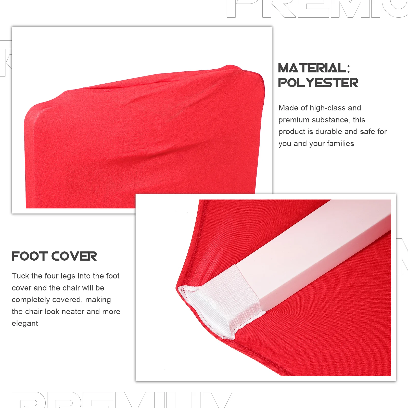 2Pcs Waterproof Chair Covers Heavy Duty Elastic Fabric Chair Cover for Wedding Party Banquet Decoration Design
2Pcs Waterproof Chair Covers Heavy Duty Elastic Fabric Chair Cover for Wedding Party Banquet Decoration Design