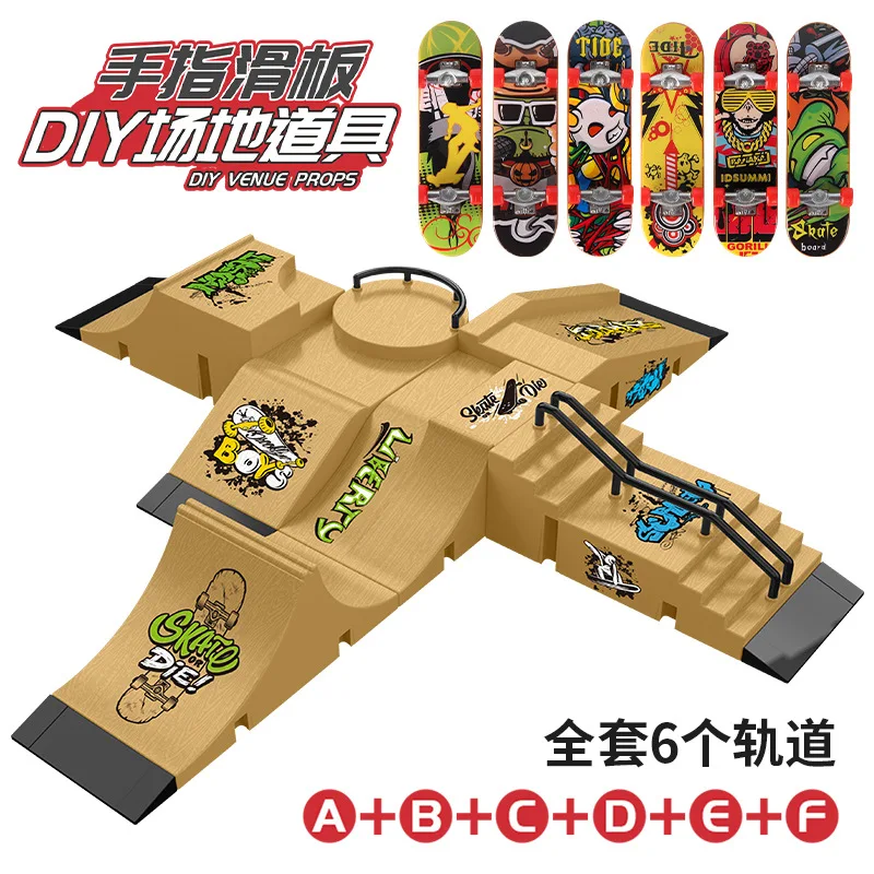 Beginner Fingerboard Skate Park Ramp Set, Mini Training Venue, Educational Toy for Kids & Newbies
Beginner Fingerboard Skate Park Ramp Set, Mini Training Venue, Educational Toy for Kids & Newbies