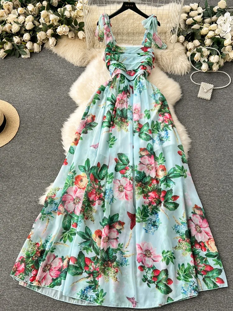 Lusumily 2024 New Fashion Sexy Off The Shoulder Chiffon Dress Floral Beach Dress Summer Party Dresses Holiday Long Sundress
Lusumily 2024 New Fashion Sexy Off The Shoulder Chiffon Dress Floral Beach Dress Summer Party Dresses Holiday Long Sundress