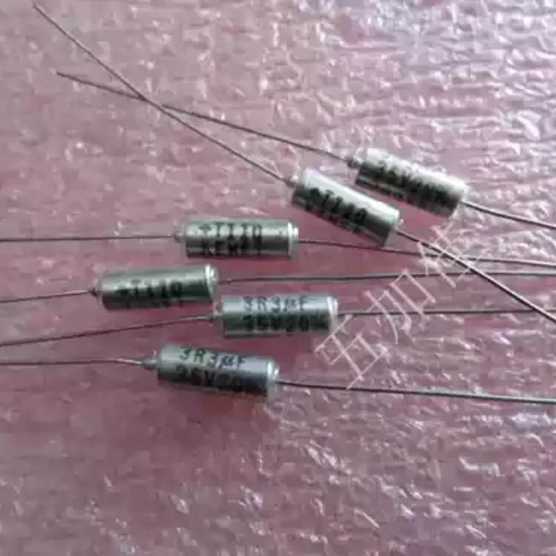 10-100pcs T110 35V3.3uf 3R3UF35V 20% American Jimei Metal Shell Axial Tantalum Capacitors
10-100pcs T110 35V3.3uf 3R3UF35V 20% American Jimei Metal Shell Axial Tantalum Capacitors