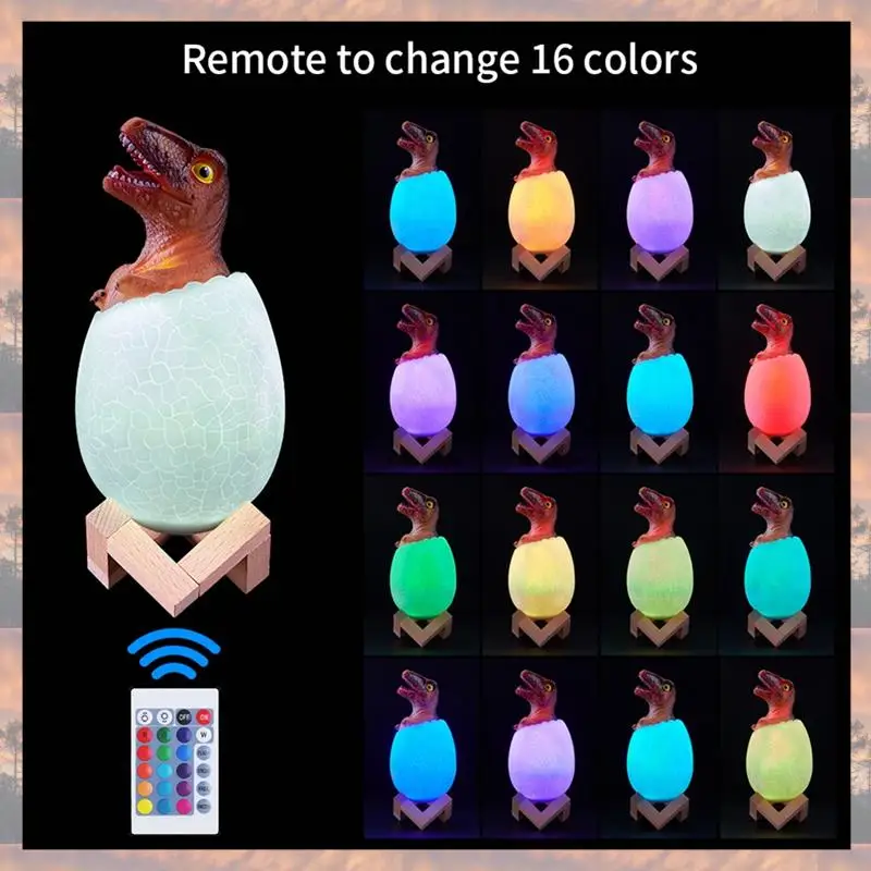 2025 Trend 3D Night Light Velociraptor Egg Desk Lamp 16 Color Touch Remote Control Cartoon Table Lamps For Kid Home Decor Durabl
2025 Trend 3D Night Light Velociraptor Egg Desk Lamp 16 Color Touch Remote Control Cartoon Table Lamps For Kid Home Decor Durabl