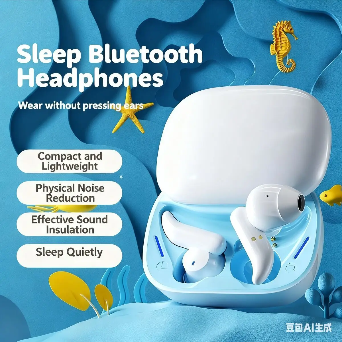 Mini Invisible Close-fitting Wireless Bluetooth In-ear Sleep Earsets Lightweight Long Battery Life Earbuds For Music Sleep Nap
Mini Invisible Close-fitting Wireless Bluetooth In-ear Sleep Earsets Lightweight Long Battery Life Earbuds For Music Sleep Nap