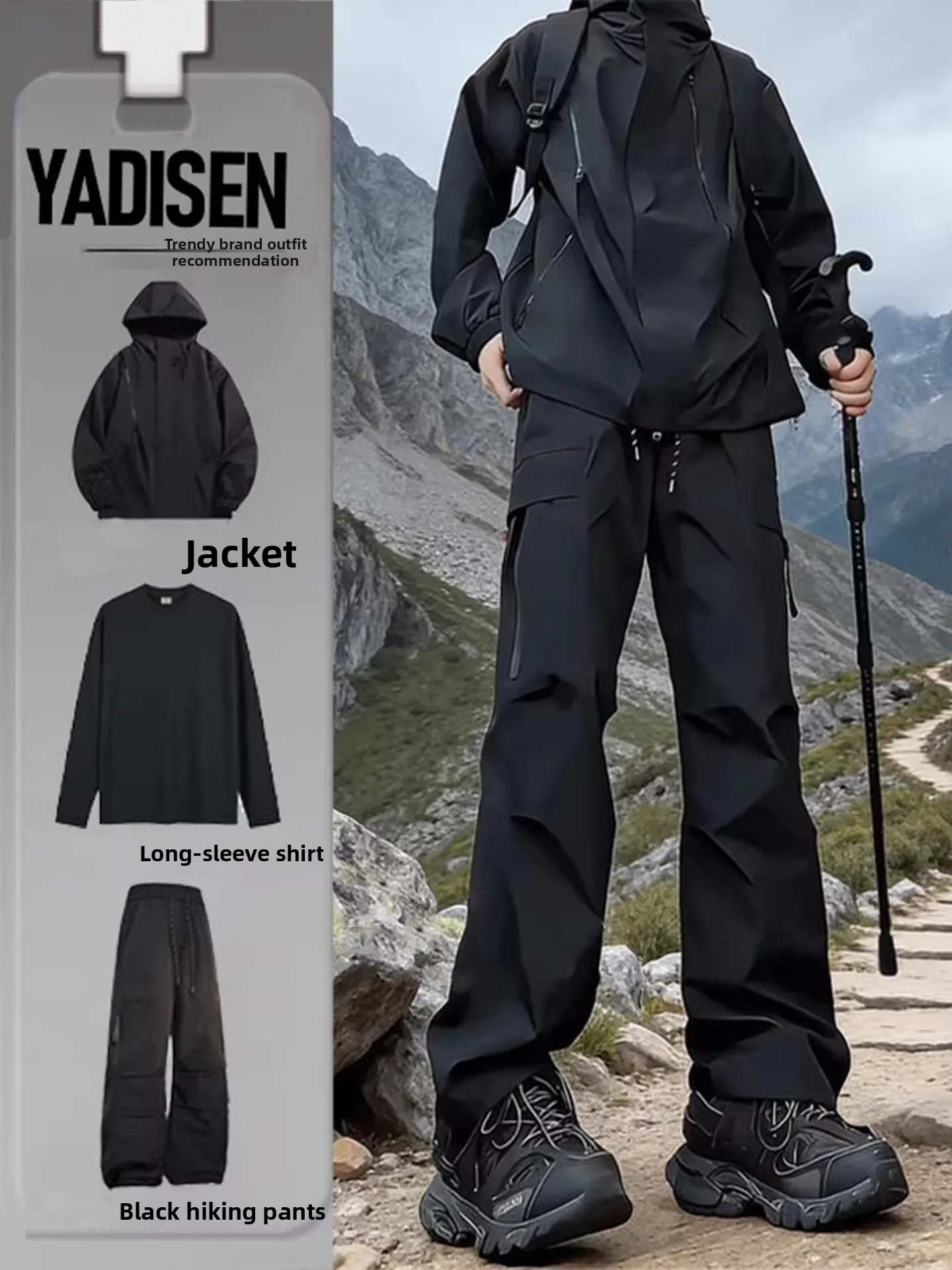 Men's Outdoor Travel Sport Jaet Set Tee-Proof Windproof Waterproof Spring Outerwear Casual Sports Suit Bla Knight Funct...
Men's Outdoor Travel Sport Jaet Set Tee-Proof Windproof Waterproof Spring Outerwear Casual Sports Suit Bla Knight Funct...