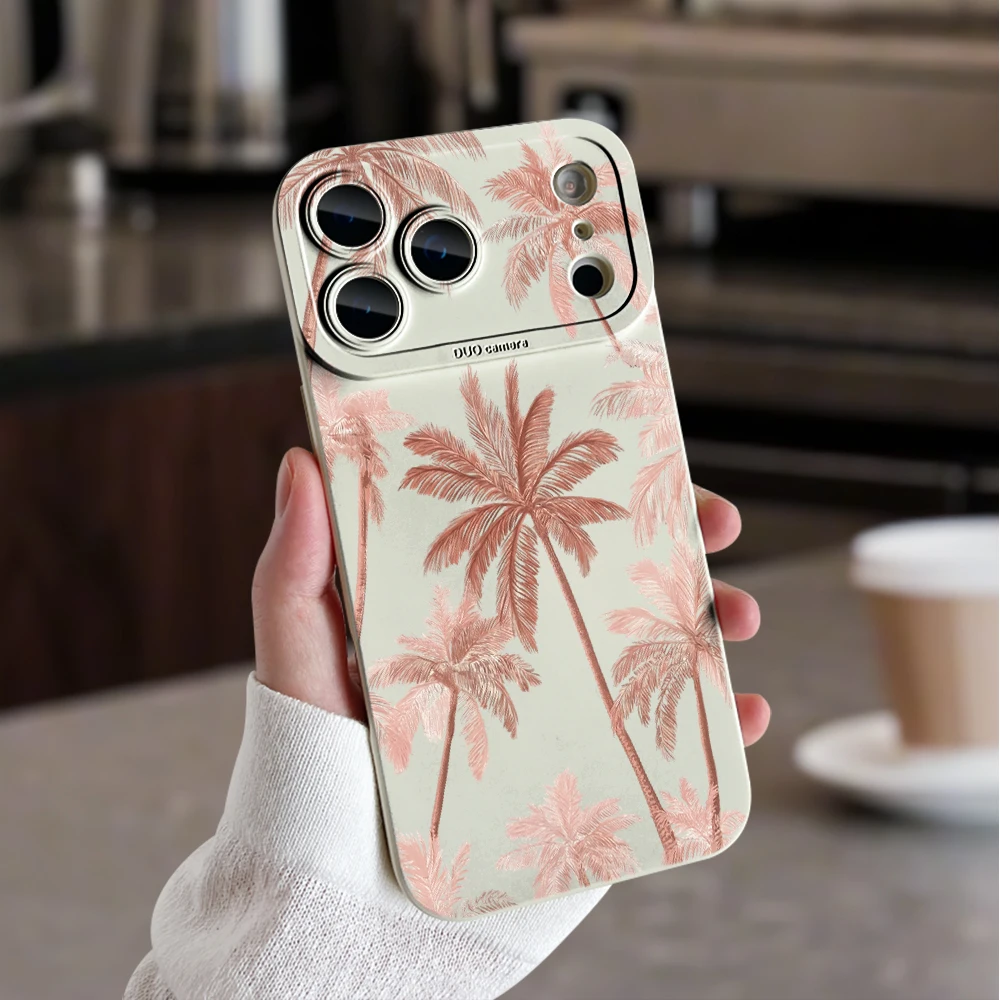 Summer Tropical Beach Colorful Palm Trees Phone Case For iPhone 17 16 15 14 13 12 11 Pro Max XS XR X 7 8 Plus TPU soft Cover
Summer Tropical Beach Colorful Palm Trees Phone Case For iPhone 17 16 15 14 13 12 11 Pro Max XS XR X 7 8 Plus TPU soft Cover