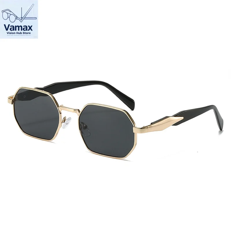 Vamax metal polygon sunglasses retro unisex UV400 small frame driving outdoor glasses
Vamax metal polygon sunglasses retro unisex UV400 small frame driving outdoor glasses
