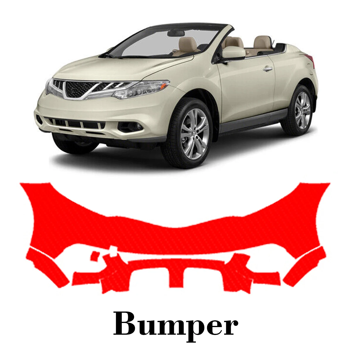 Car Precut Paint Protection Film Front Bumper Anti-scratch Exterior TPU PPF For Nissan Murano 2011-2014
Car Precut Paint Protection Film Front Bumper Anti-scratch Exterior TPU PPF For Nissan Murano 2011-2014