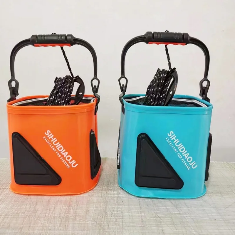 Multifunctional Folding Thickened Fish Bucket EVA Material 20CM Collapsible Live Fish Bucket Portable Fish Cask Y637
Multifunctional Folding Thickened Fish Bucket EVA Material 20CM Collapsible Live Fish Bucket Portable Fish Cask Y637