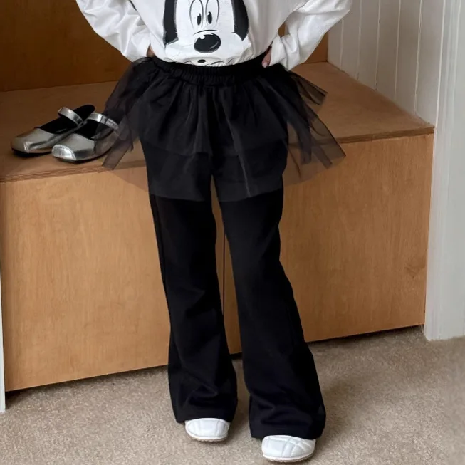 Children's Pants 2025 Spring New Girls Splicing Gauze Skirt Pants Long Pants Middle Children Treasure Fake Two-piece Horn
Children's Pants 2025 Spring New Girls Splicing Gauze Skirt Pants Long Pants Middle Children Treasure Fake Two-piece Horn
