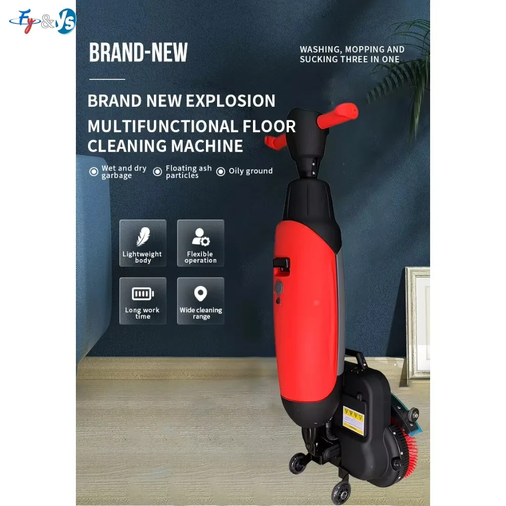 Electric Floor Scrubber Brush Automatic House Keeping Floor Scrubber Machine Hand Push Floor Scrubber Cleaning Machine
Electric Floor Scrubber Brush Automatic House Keeping Floor Scrubber Machine Hand Push Floor Scrubber Cleaning Machine
