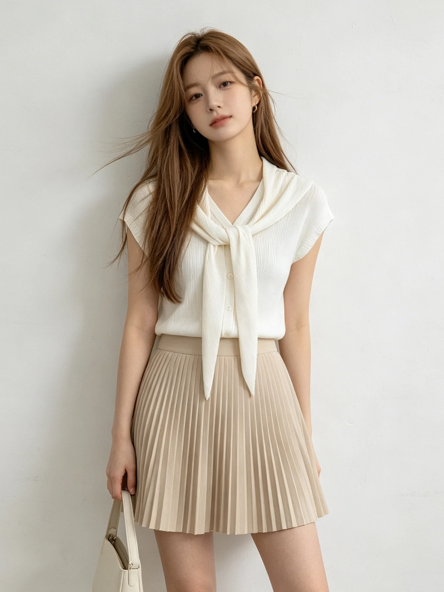 Soft Korean Style V-Neck Knitted Cardigan Short Top Skin-Friendly Belt Design Shoulder Shawl Female Summer Fashion Casual Wear
Soft Korean Style V-Neck Knitted Cardigan Short Top Skin-Friendly Belt Design Shoulder Shawl Female Summer Fashion Casual Wear