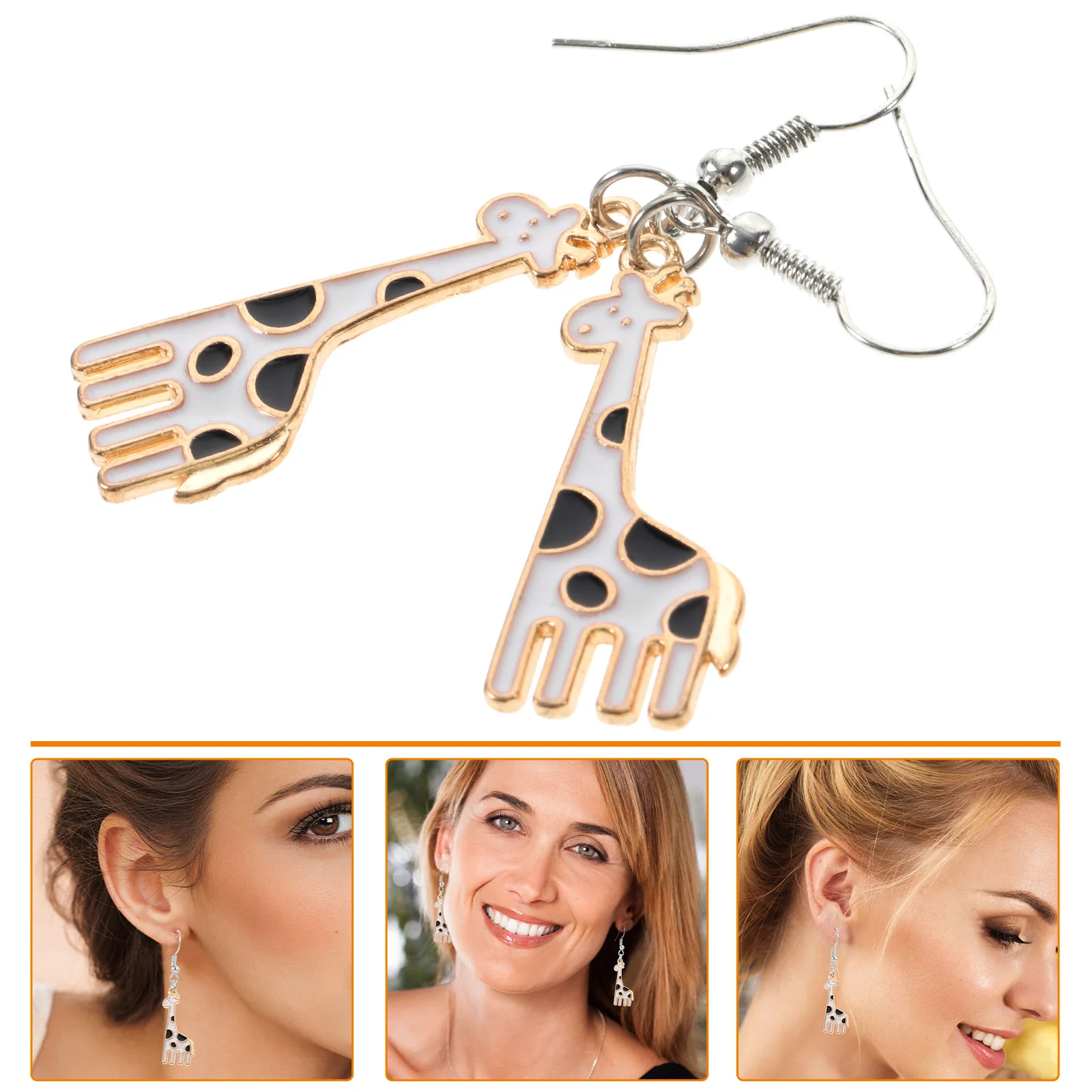 1Pair Giraffe Earrings Animal Drop Earrings for Women Fashion Dangle Jewelry Gifts for Birthday Holiday Daily Wear
1Pair Giraffe Earrings Animal Drop Earrings for Women Fashion Dangle Jewelry Gifts for Birthday Holiday Daily Wear