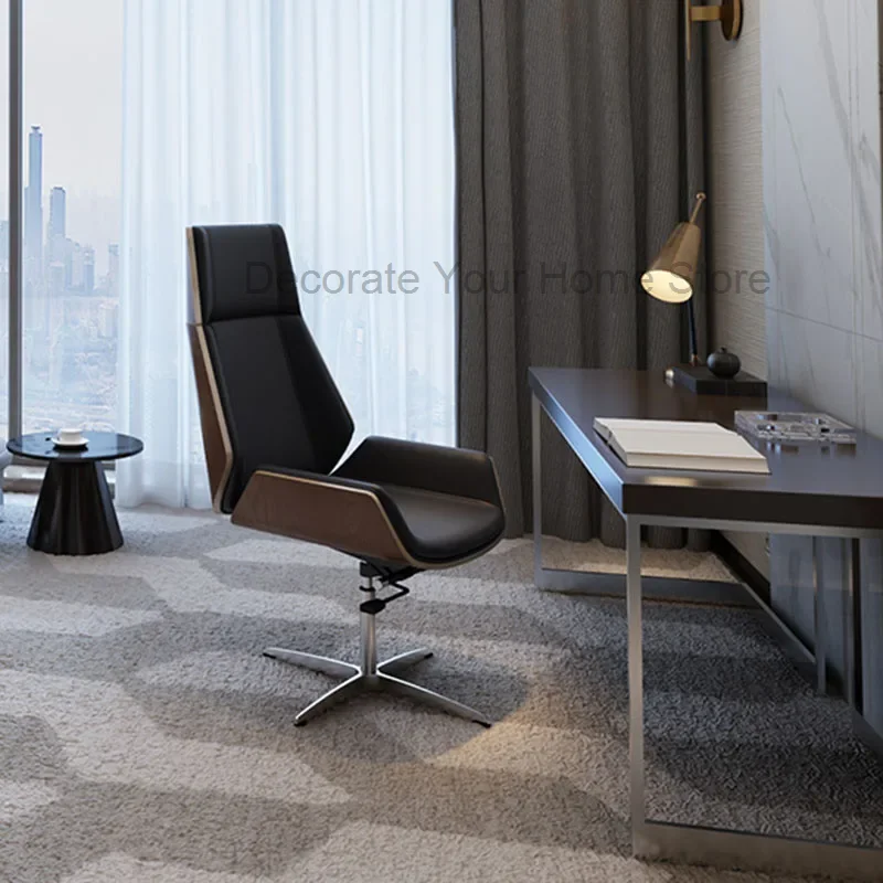 Leather Comfortable Office Chair Mobile Vanity Living Room Designer Office Chair Rolling Swivel Bureau Meuble Room Furniture
Leather Comfortable Office Chair Mobile Vanity Living Room Designer Office Chair Rolling Swivel Bureau Meuble Room Furniture
