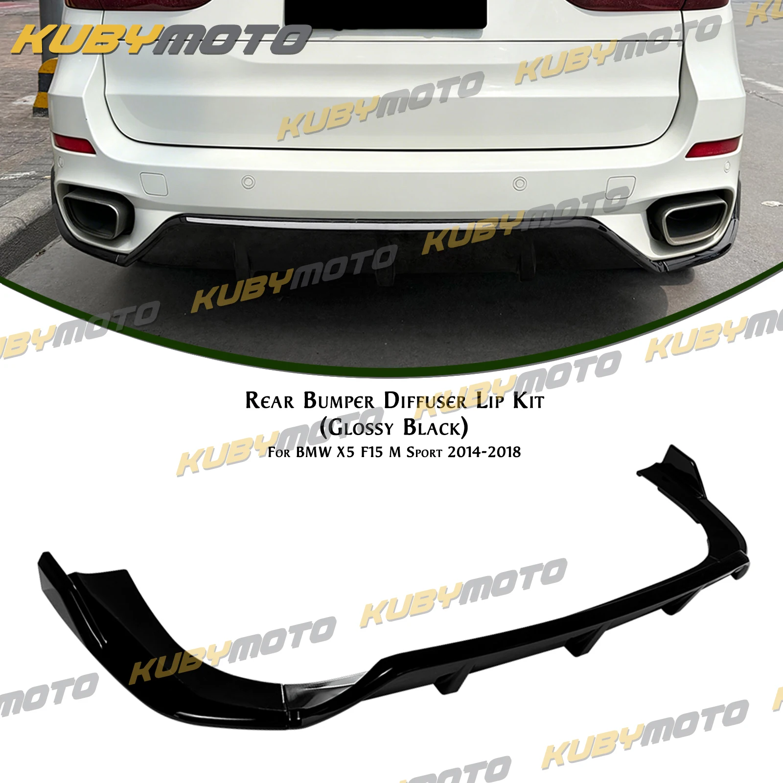 For BMW X5 F15 M Sport 2014-2018 Rear Lip Diffuser Rear Bumper Diffuser Lip Lower Splitter Spoiler Protector Blade Trim
For BMW X5 F15 M Sport 2014-2018 Rear Lip Diffuser Rear Bumper Diffuser Lip Lower Splitter Spoiler Protector Blade Trim