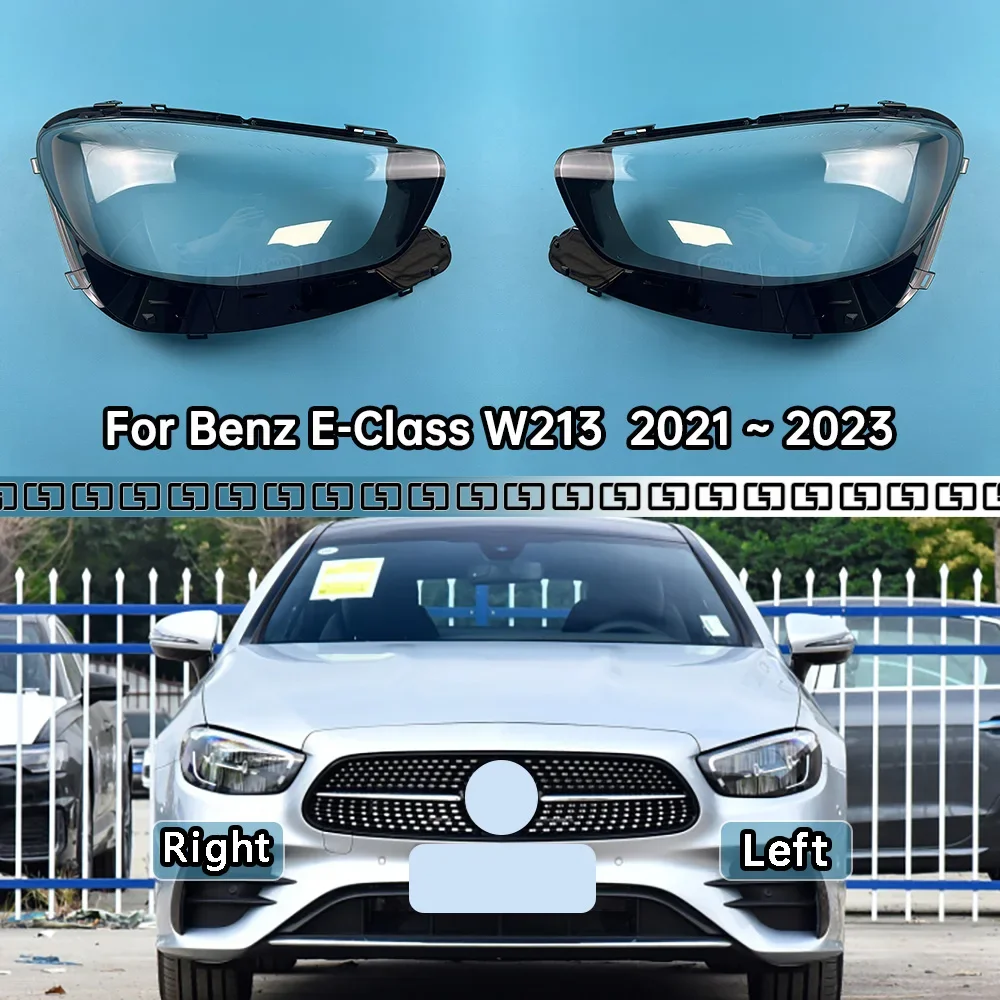 For Mercedes-Benz E-Class W213 E260 E300 E350 2021 2022 2023 Car Front Headlight Lens Cover Auto Case Headlamp Glass Lampshade
For Mercedes-Benz E-Class W213 E260 E300 E350 2021 2022 2023 Car Front Headlight Lens Cover Auto Case Headlamp Glass Lampshade