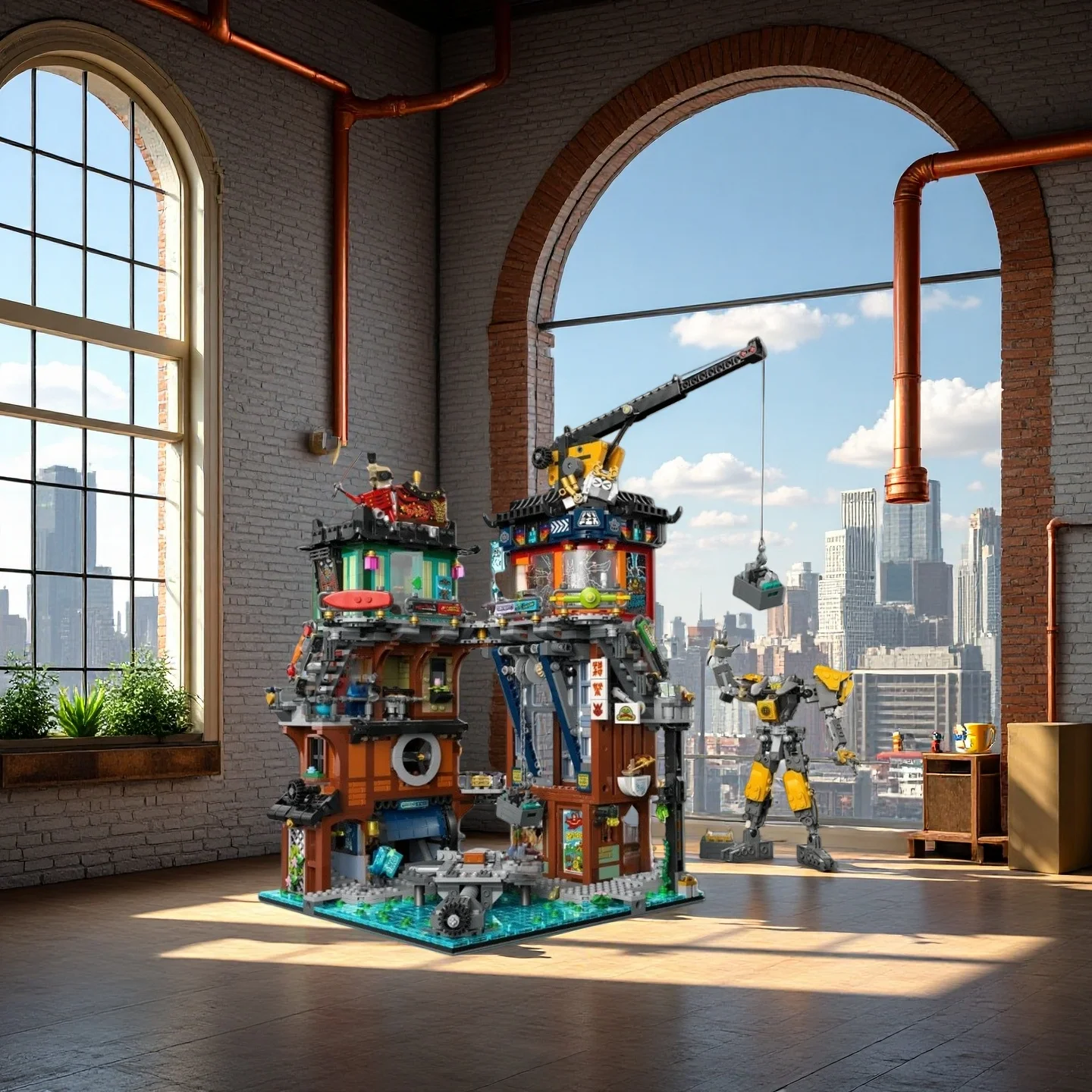 New 2025 City Workshop Markets Building Blocks Bricks Creative Street View House Toy for Adult Children Birthday Gifts 3244pcs
New 2025 City Workshop Markets Building Blocks Bricks Creative Street View House Toy for Adult Children Birthday Gifts 3244pcs