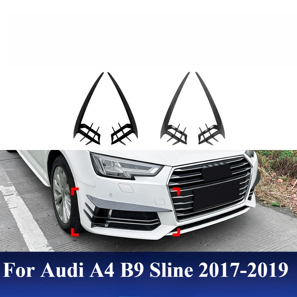 Для Audi A4 B9 Sline 2017-2019: Накладки на передний бампер, воздухозаборники, сплиттеры, спойлеры, наклейки, аксессуары для внешнего тюнинга
Для Audi A4 B9 Sline 2017-2019: Накладки на передний бампер, воздухозаборники, сплиттеры, спойлеры, наклейки, аксессуары для внешнего тюнинга