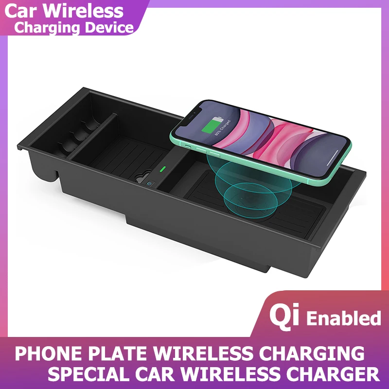 Organizer Box Center Control For Ford F150 F-150 2015 2016 2017 2018 2019 USB 10W Wireless Phone Charging Fast Car Charger
Organizer Box Center Control For Ford F150 F-150 2015 2016 2017 2018 2019 USB 10W Wireless Phone Charging Fast Car Charger