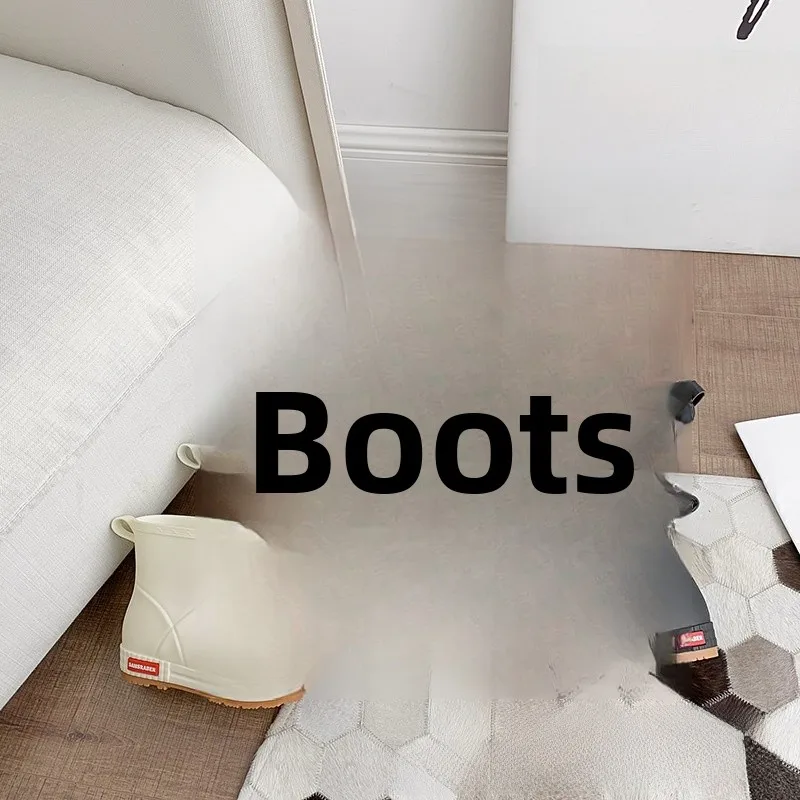 Fashionable Waterproof Anti-Slip Mid-Calf Rain Boots for Men And Women Durable Frosted Rubber Shoes Comfortable for Spring Use
Fashionable Waterproof Anti-Slip Mid-Calf Rain Boots for Men And Women Durable Frosted Rubber Shoes Comfortable for Spring Use