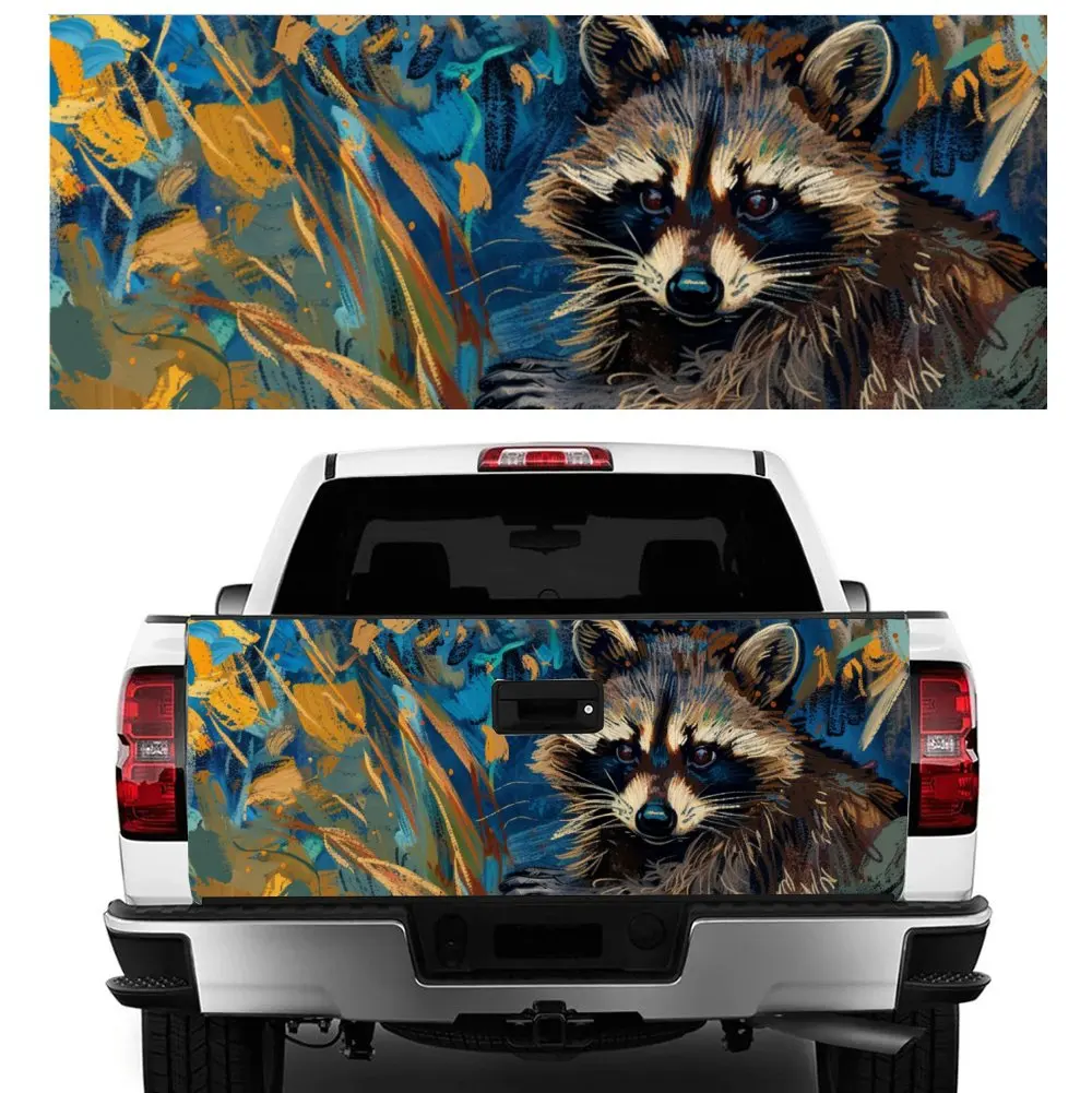 Animal Raccoon Van Gogh Print Car Tail Trunk Protect Vinly Decal Auto Accessories Hood Decoration Sticker for Off-road Pickup
Animal Raccoon Van Gogh Print Car Tail Trunk Protect Vinly Decal Auto Accessories Hood Decoration Sticker for Off-road Pickup