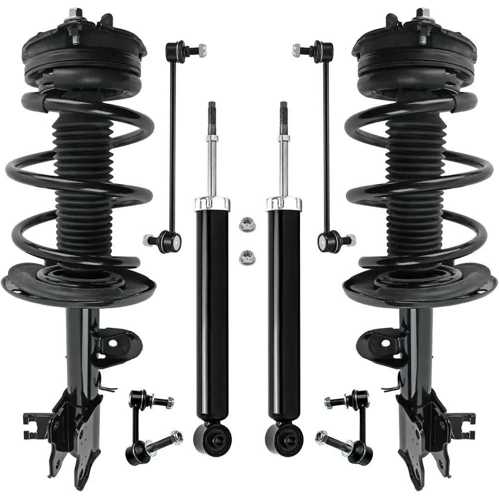 Detroit Axle - 8pc Struts Shocks Suspension Kit for 2015-2018 Nissan Murano 2 Front Struts with Coil Spring 2 Rear Shock Absorbe
Detroit Axle - 8pc Struts Shocks Suspension Kit for 2015-2018 Nissan Murano 2 Front Struts with Coil Spring 2 Rear Shock Absorbe