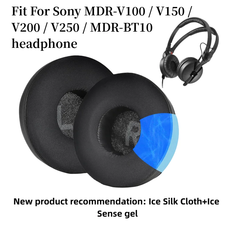 For Sony MDR-V100 / V150 / V200 / V250 / MDR-BT10 Headset colorful Earmuff Replacement Protein skin memory sponge Ear Pads
For Sony MDR-V100 / V150 / V200 / V250 / MDR-BT10 Headset colorful Earmuff Replacement Protein skin memory sponge Ear Pads