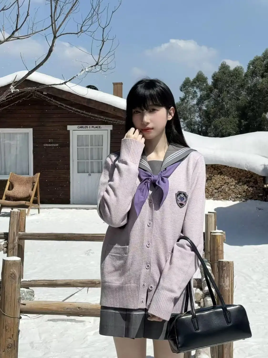 Японский лавандовый фиолетовый кардиган, свитер, женская куртка в студенческом стиле с вышивкой, милый вязаный базовый топ Jk
Японский лавандовый фиолетовый кардиган, свитер, женская куртка в студенческом стиле с вышивкой, милый вязаный базовый топ Jk