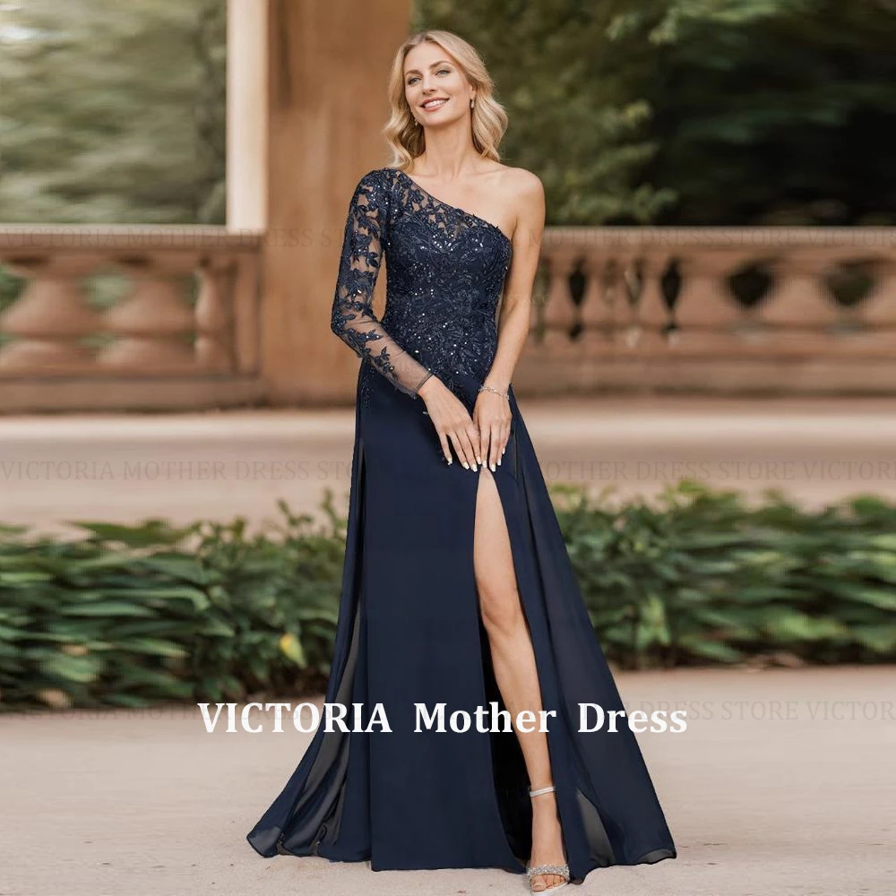 VICTORIA Exquisite Mother of the Bride Dresses Customized A-Line One Shoulder Applique Wedding Guest Dress Long Evening Gowns 
VICTORIA Exquisite Mother of the Bride Dresses Customized A-Line One Shoulder Applique Wedding Guest Dress Long Evening Gowns