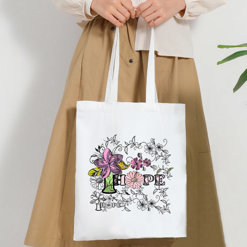 Botanical HOPE Floral Tote Bag with Hand-Drawn Flower, Uplifting Gift for Women, Inspirational Shoulder Bag for Daily Motivation
Botanical HOPE Floral Tote Bag with Hand-Drawn Flower, Uplifting Gift for Women, Inspirational Shoulder Bag for Daily Motivation