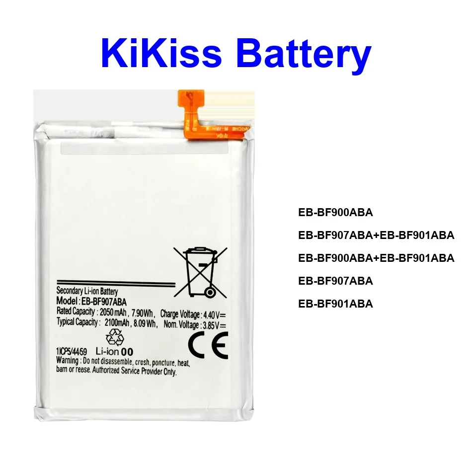 Battery 2100-2245Mah For Samsung Galaxy Z Fold 1 F9000 F901 W2020 F907n 2020 5G EB-BF900ABA+EB-BF901ABA EB-BF900ABA EB-BF901ABA
Battery 2100-2245Mah For Samsung Galaxy Z Fold 1 F9000 F901 W2020 F907n 2020 5G EB-BF900ABA+EB-BF901ABA EB-BF900ABA EB-BF901ABA