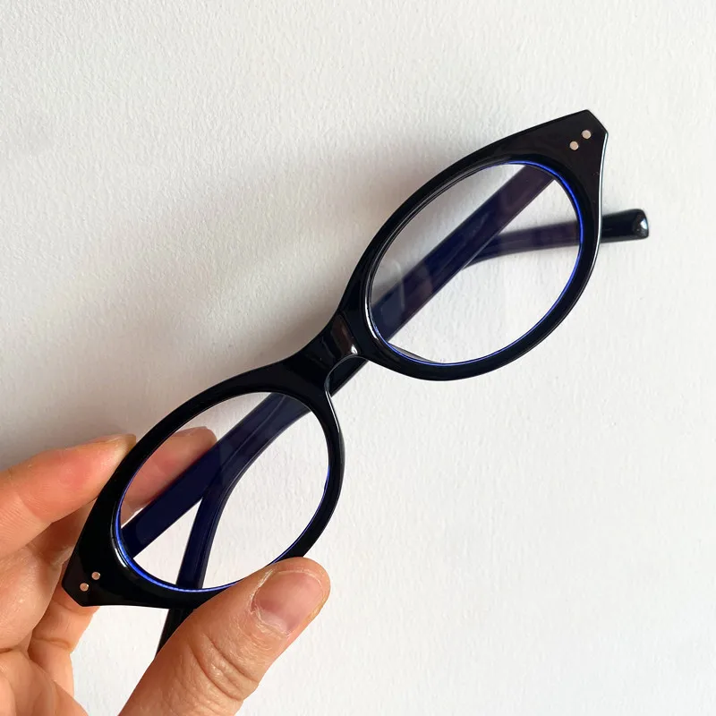 NEW Anti-Blue Light Glasses Unisex Cat Eye Eyeglasses Rice Nails Spectacles Simplity Googles Small Frame Eyewaear Ornamental
NEW Anti-Blue Light Glasses Unisex Cat Eye Eyeglasses Rice Nails Spectacles Simplity Googles Small Frame Eyewaear Ornamental