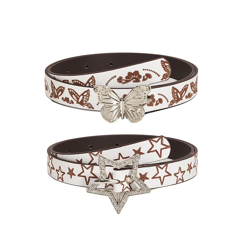 Y2K Retro Waist Belt Fashion Rhinestones Star Buckle Belt For Women Girls Sweet Cool Suit Dress Jeans Belt Accessories
Y2K Retro Waist Belt Fashion Rhinestones Star Buckle Belt For Women Girls Sweet Cool Suit Dress Jeans Belt Accessories
