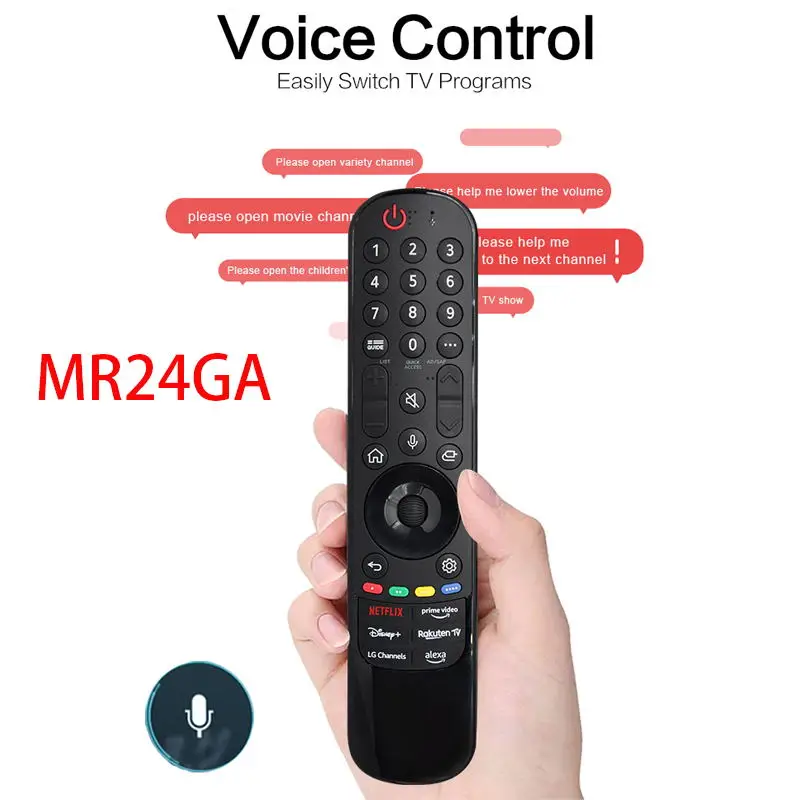 MR24GA Smart Remote Control AKB76045003 Voice Magic Remote Control for 43NANO81T6A Smart OLED TV Voice Magic Remote Control
MR24GA Smart Remote Control AKB76045003 Voice Magic Remote Control for 43NANO81T6A Smart OLED TV Voice Magic Remote Control