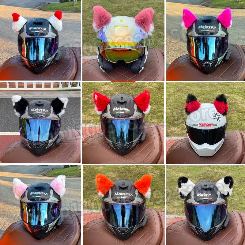 High Quality Helmet Cat Ears Gradient Color Motorcycle Helmet Decoration Fox Ears Helmet Accessories Universal
High Quality Helmet Cat Ears Gradient Color Motorcycle Helmet Decoration Fox Ears Helmet Accessories Universal