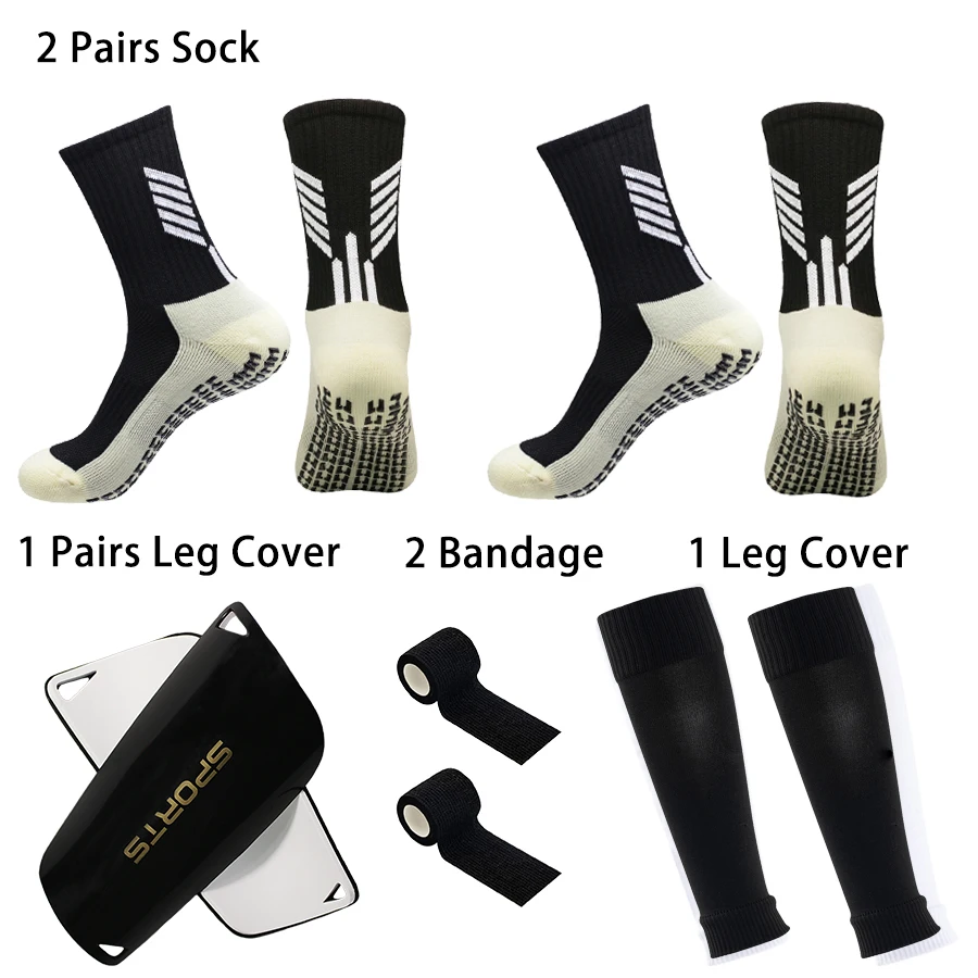 5PCS Non-Slip Football Socks for Men & Women Professional Bandage Running Leg Protector Outdoor Sport Cycling Training Leg Cover
5PCS Non-Slip Football Socks for Men & Women Professional Bandage Running Leg Protector Outdoor Sport Cycling Training Leg Cover