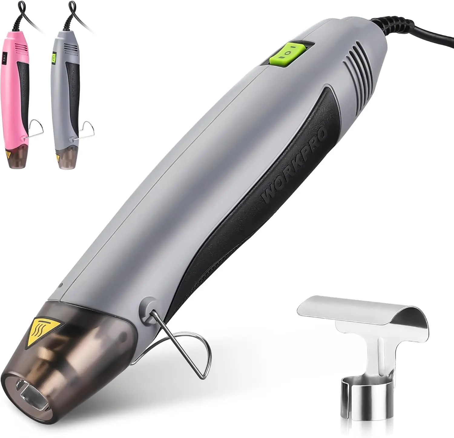 400W Mini Heat Gun with Reflector Nozzle,2 Temp Settings 482°F/842°F,Overload Protection for Crafts,Shrink Wrapping,Drying Paint
400W Mini Heat Gun with Reflector Nozzle,2 Temp Settings 482°F/842°F,Overload Protection for Crafts,Shrink Wrapping,Drying Paint