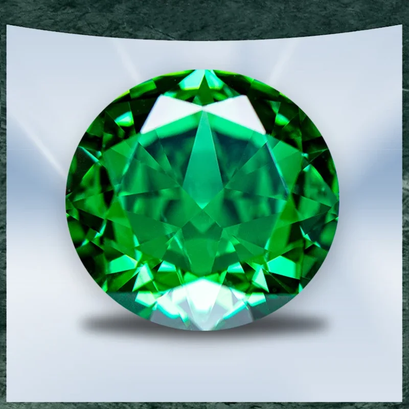 Cubic Zirconia Crushed Ice Cut No Certificate Round Shape Dark Green Color Charms Bead for Top Jewelry Making Bracelet Materials
Cubic Zirconia Crushed Ice Cut No Certificate Round Shape Dark Green Color Charms Bead for Top Jewelry Making Bracelet Materials