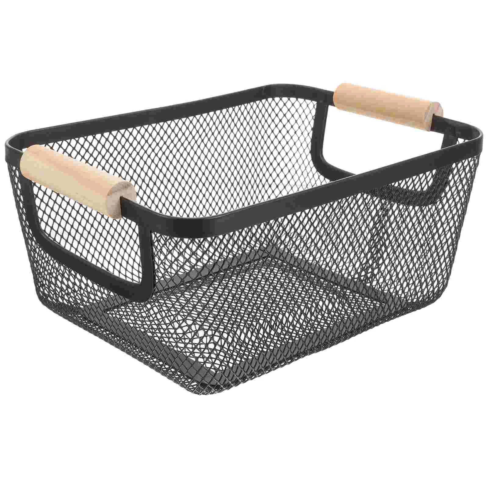 Basket Metal Mesh Small Wire Food Bathroom Organizer Black Decorative Storage Baskets for Organizing
Basket Metal Mesh Small Wire Food Bathroom Organizer Black Decorative Storage Baskets for Organizing