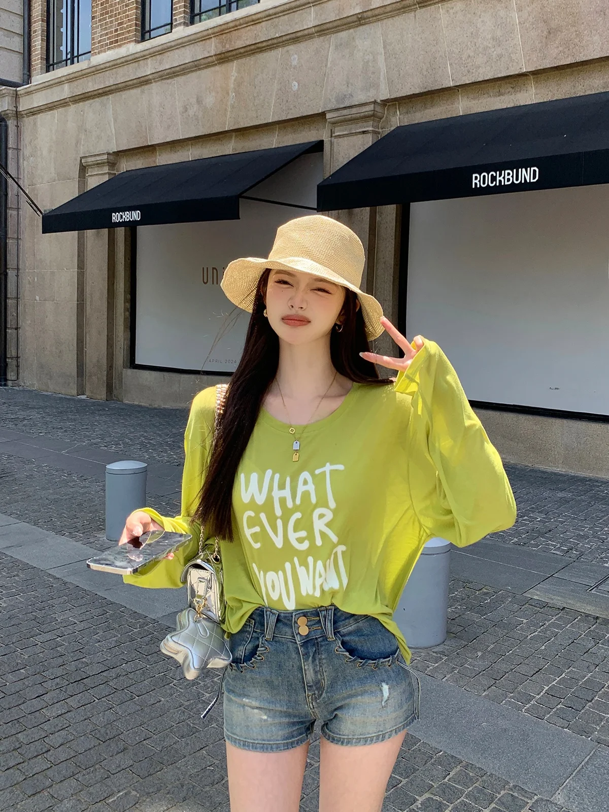 Chen Jiamin Born with a Sexy Waist Design Sense Tie-Dye Jeans Shorts Hot-Leg Proportion Women's Jeans Shorts Summer Regular T...
Chen Jiamin Born with a Sexy Waist Design Sense Tie-Dye Jeans Shorts Hot-Leg Proportion Women's Jeans Shorts Summer Regular T...