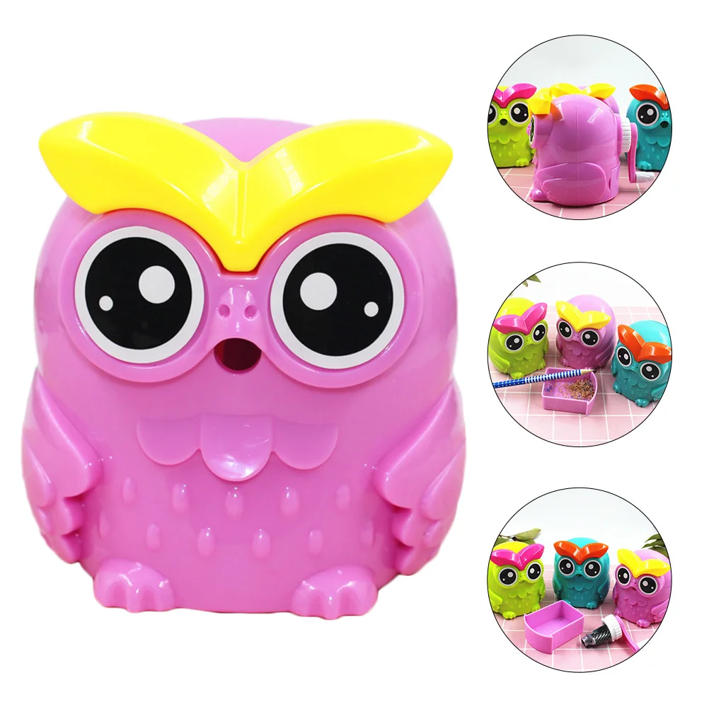 1pc Owl Shaped Pencil Sharpener Hand-Crank Cartoon Manual Sharpener For Kids Students School Office Stationery Compact Pencil
1pc Owl Shaped Pencil Sharpener Hand-Crank Cartoon Manual Sharpener For Kids Students School Office Stationery Compact Pencil