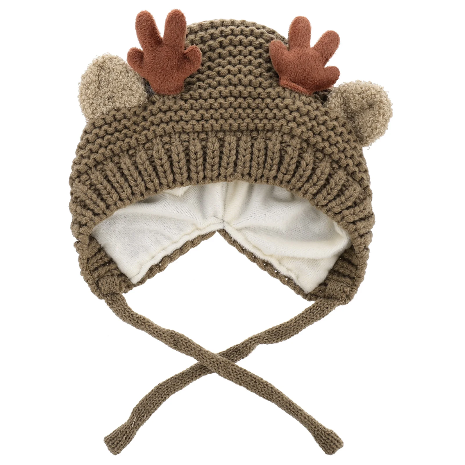 Christmas Antler Hat Warm Earmuffs Knitted Khaki Kids Baby Gifts Winter Child Durability Long Use Protect Ears Cold Stuffed
Christmas Antler Hat Warm Earmuffs Knitted Khaki Kids Baby Gifts Winter Child Durability Long Use Protect Ears Cold Stuffed