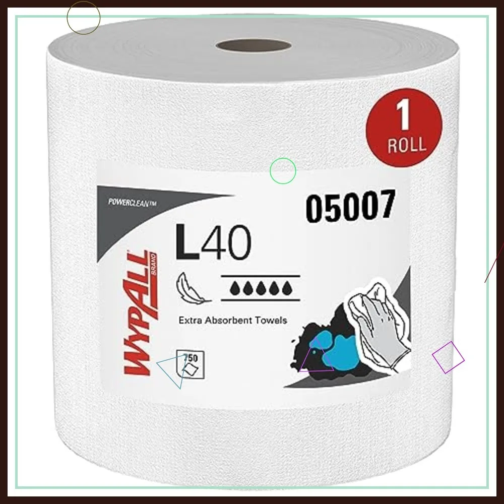 Extra Absorbent Bulk Paper Wipers, 750 Sheets per Roll, Jumbo Industrial Cleaning Cloths
Extra Absorbent Bulk Paper Wipers, 750 Sheets per Roll, Jumbo Industrial Cleaning Cloths