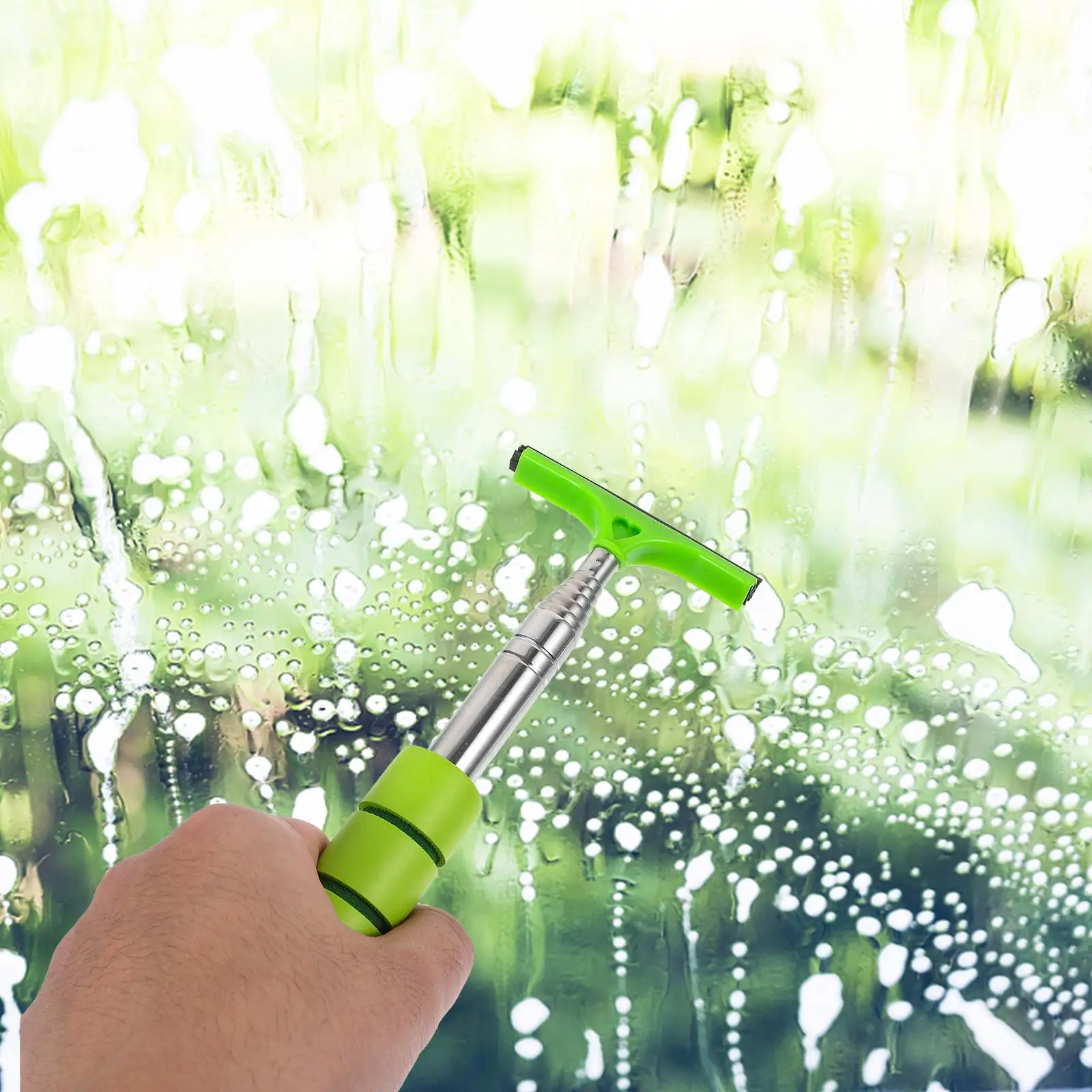 Telescopic Car Window Cleaner Mirror Squeegee Stainless Steel Windshield Glass Cleaning Wiper Tool Rear View Side
Telescopic Car Window Cleaner Mirror Squeegee Stainless Steel Windshield Glass Cleaning Wiper Tool Rear View Side