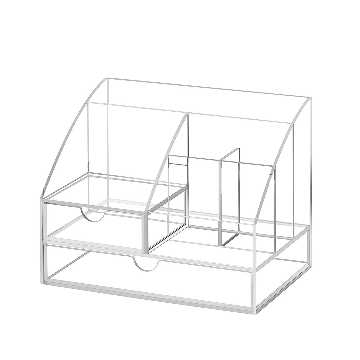Acrylic Clear Desk Organizers with Drawer Multi-Functional Display Desk Accessories Pen Holder Storage Box for Office
Acrylic Clear Desk Organizers with Drawer Multi-Functional Display Desk Accessories Pen Holder Storage Box for Office